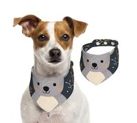 Cute Tree Leaf Koala Dog Bandana Cat Bandana 1PC Dog Accessories for Small Dogs