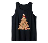Cute Tree Men Women Kids Funny Capybara Ugly Christmas Tank Top