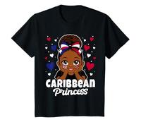 Cute Trinidad Tobago Girl Heritage Caribbean Princess T-Shirt
