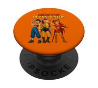 Cute Trio Cat Warriors Parody Retro Aesthetic PopSockets Adhesive PopGrip