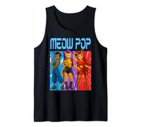 Cute Trio Cat Warriors Parody Retro Aesthetic Tank Top