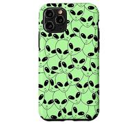 Cute Trippy Alien Head Crazy Weird Aliens Strange Face Case for iPhone 11 Pro