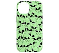 Cute Trippy Alien Head Crazy Weird Aliens Strange Face Case for iPhone 14