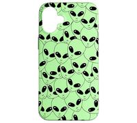 Cute Trippy Alien Head Crazy Weird Aliens Strange Face Case for iPhone 16 Plus