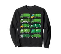 Cute Truck Garbage Recycling Separation Garbage Truck Sweatshirt