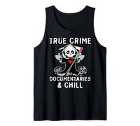Cute True Crime Documentaries and Chill Cold Case Lovers Tank Top