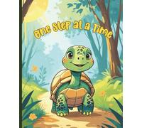 Cute Turtle Composition Notebook for Kids - Wide Ruled, 7.5x9.25 inch | Notebook for School and Writing | Great for Kids | Positive Animal-Themed Journal