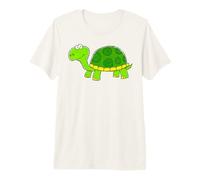 Cute Turtle Drawing Dinosaurs Hand Drawn Back to School Premium T-Shirt
