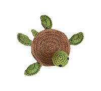 Cute Turtle Mug Blanket Handmade Crochet Mug Blanket Crochet Turtle Mug Blanket Mug Mug Blanket Housewarming Gift Home Decor Mom Gift Teacher Gift Slim Can Fridge Organizer (Green, One Size)