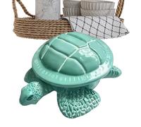 Cute Turtle Shape Kitchen Clock Magnet - Resin Magnet 10x9x5cm | 60 Minute Mechanical Visual Timer | Fun Cooking Countdown Clock For Household, Classroom, Office, School, Baking, Study