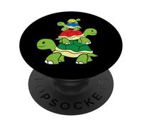 Cute Turtle Tortoises Ocean Love Sea Turtles PopSockets Adhesive PopGrip