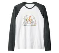 Cute 'TWAS TISM M'LORD Frog Autism Advocate ADHD Awareness Raglan Baseball Tee