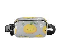 Cute Ugli Fruit Fruit Gray Stylish Waist Pack Crossbody Bag for Women Men Teens Multipurpose Croose Body Purse with Adjustable Strap for Travel Vacation Running