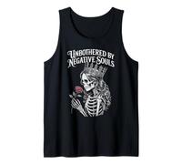 Cute UNBOTHERED by Negative Souls Mental Health Depression Tank Top