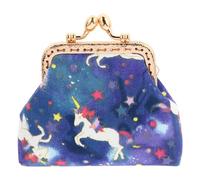 Cute Unicorn Coin Purse Cloth Mini Pouch for Parties | Adorable Cartoon Pattern, Portable Storage for Small Items, for Dating, Gift Choice for Female Friends