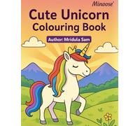 Cute Unicorn Colouring Book