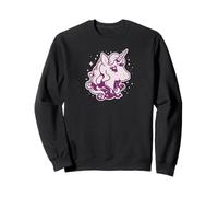 Cute Unicorn Donut Girls Kids, Donut Day June Sweatshirt