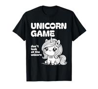Cute Unicorn Game Girls Women Kids Funny Kawaii Stuff T-Shirt
