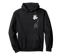 Cute Unicorn in My Pocket colorful pastel Magical Stars Kind Pullover Hoodie