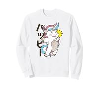 Cute Unicorn Kawaii Happy Expression Japanese Style Sweatshirt