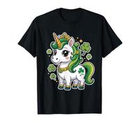 Cute Unicorn Lepricorn St Patricks Day Shamrock T-Shirt