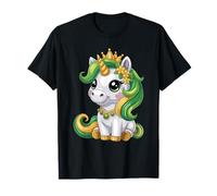 Cute Unicorn Lepricorn St Patricks Day Shamrock T-Shirt