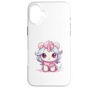 Cute Unicorn Pajamas for Girls Magical Dreams Set Case for iPhone 16 Plus