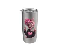 Cute Unicorn Playful Character Hipster Fantasy Design Stainless Steel Insulated Tumbler