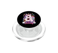 Cute Unicorn Rainbow 8yr 8th Birthday Eight Year Old Girls PopSockets PopGrip for MagSafe