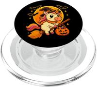 Cute Unicorn Witch Pumpkin Halloween Costume Boys Girls PopSockets PopGrip for MagSafe