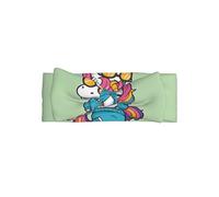 cute unicornBow headband, patterned baby bow hair accessory, suitable for newborns, infants, and everyday wear