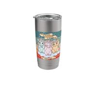 Cute Unicorns Three Wise Monkeys See, Hear, Speak no Evil Stainless Steel Insulated Tumbler