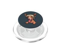 Cute Unique Artistic Illustration Cartoon Chinese Crested PopSockets PopGrip for MagSafe