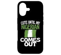 Cute Until My Nigerian Comes Out Funny Nigeria Case for iPhone 17