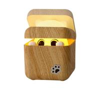 Cute USB Rechargeable Hidden Cat Night Light with Sound Detection
