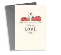 Cute Valentine's Day Card for significant other - Love Bugs - You're my Love Bug