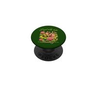 Cute Vintage Frog book lovers Reading hobby novelty Graphic PopSockets Adhesive PopGrip