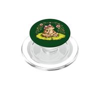 Cute Vintage Frog toad introvert dreaming storybook Graphic PopSockets PopGrip for MagSafe