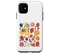 Cute Vintage Fruit Collage Summer Beach Vacation Men Women Case for iPhone 11