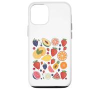 Cute Vintage Fruit Collage Summer Beach Vacation Men Women Case for iPhone 12/12 Pro