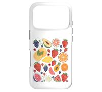 Cute Vintage Fruit Collage Summer Beach Vacation Men Women Case for iPhone 17 Pro