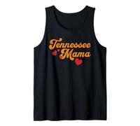 Cute Vintage Tennessee Mama with Heart, Women's Tank Top