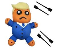 Cute Voodoo Doll, Funny Voodoo Doll Prank Gift, Stress Relieving Tabletop Toy, 3d Printed with A Pin, Give to Friends and Colleagues, Vent Emotions
