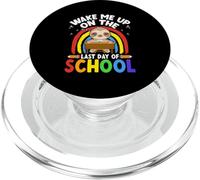 Cute Wake Me Up on The Last Day Of School Sloth PopSockets PopGrip for MagSafe