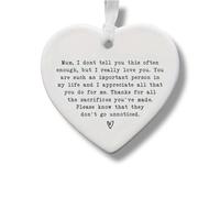 Cute Wall Ornament, Mum poem, perfect for mothers day, Plastic with Ribbon
