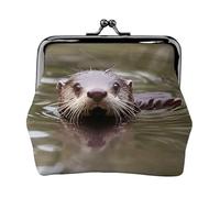 Cute Water Tower Printing Minimalist Lightweight Wallet for School and Work Commutes
