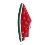 Cute Watermelon Brooch Pin, Enamel Fruit Lapel Jewelry Accessory | Zinc Alloy Build, One-piece Pack, for Shirts and Jackets, Playful Look for Students and Gifts