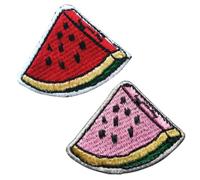 Cute Watermelon Pink red Summer Fruit Kids Boys Girls Clothes Decoration Fun Jeans Jacket Clothing Badge Iron on Sew on Embroidered Patch appliqué