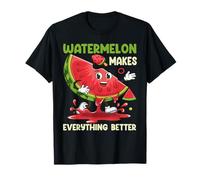 Cute Watermelon Pun I Watermelon makes everything better T-Shirt