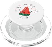 Cute Watermelon Slice Smiling Summer Fruit Cartoon PopSockets PopGrip for MagSafe